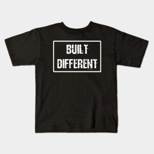 Built Different Kids T-Shirt